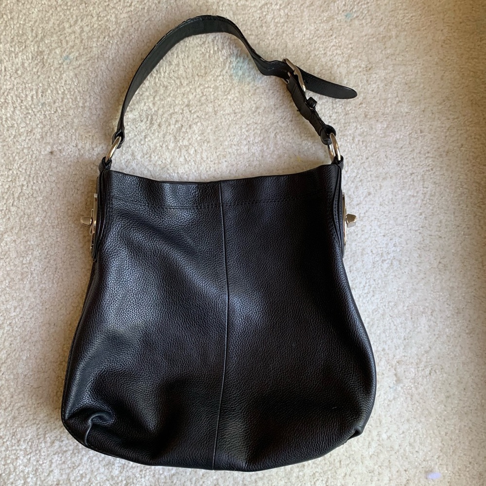 Penelope coach 100 leather shoulder bag